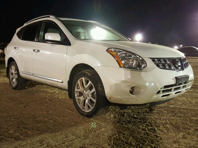 JN8AS5MV0BW301311 - 2011 NISSAN ROGUE S WHITE photo 1