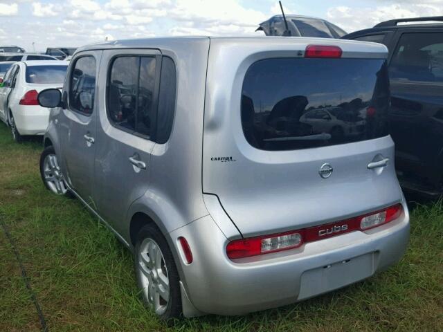 JN8AZ28R39T130623 - 2009 NISSAN CUBE BASE SILVER photo 3