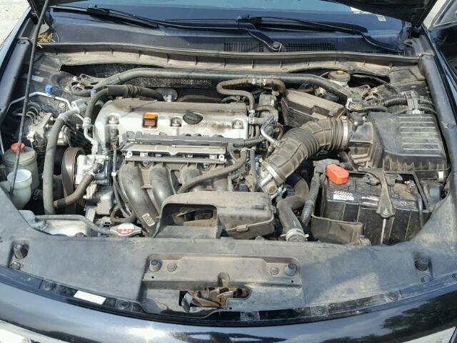 1HGCS1B75AA012973 - 2010 HONDA ACCORD EX BLACK photo 7