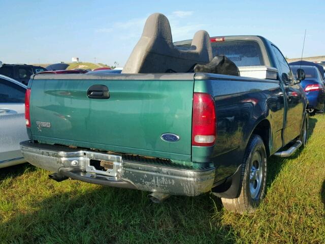 1FTZF1725YKB11808 - 2000 FORD F150 GREEN photo 4