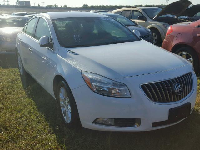 2G4GS5ER4D9214719 - 2013 BUICK REGAL WHITE photo 1