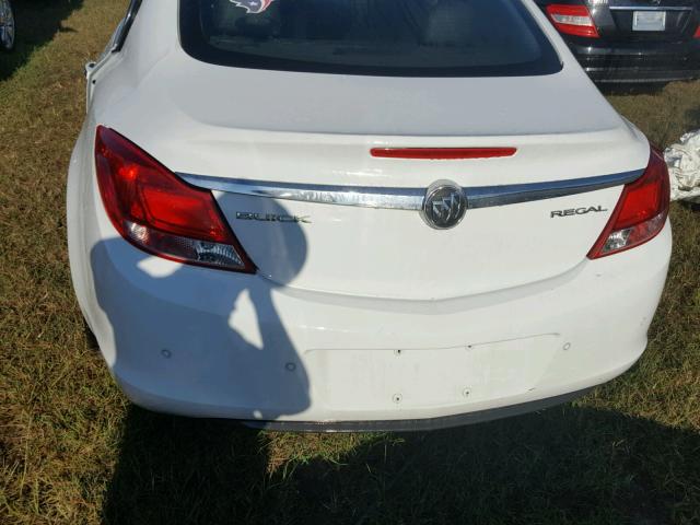 2G4GS5ER4D9214719 - 2013 BUICK REGAL WHITE photo 6