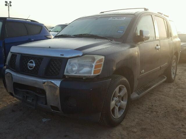 5N1AA08A06N719643 - 2006 NISSAN ARMADA BLUE photo 2