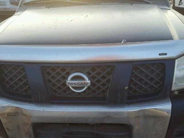 5N1AA08A06N719643 - 2006 NISSAN ARMADA BLUE photo 7