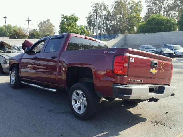 3GCPCREC6EG224650 - 2014 CHEVROLET SILVERADO MAROON photo 3