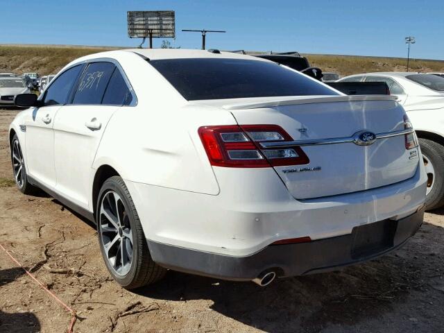 1FAHP2E85FG105714 - 2015 FORD TAURUS WHITE photo 3