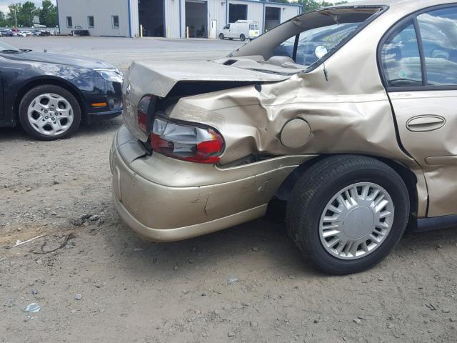 1G1ND52J43M560347 - 2003 CHEVROLET MALIBU GOLD photo 9