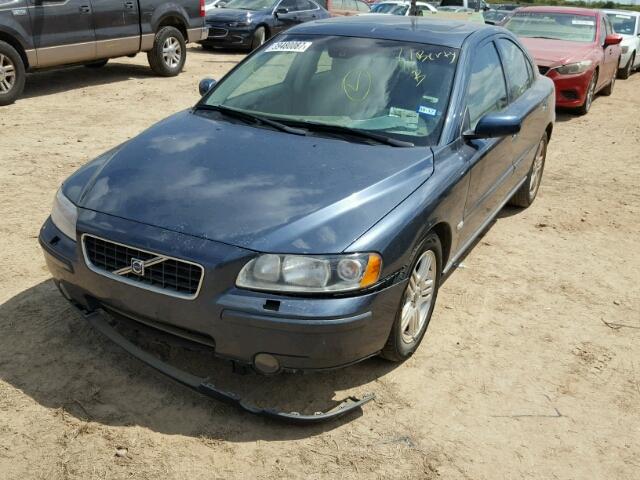 YV1RS592162529094 - 2006 VOLVO S60 2.5T BLUE photo 2