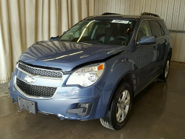 2GNFLEE58C6154042 - 2012 CHEVROLET EQUINOX BLUE photo 2