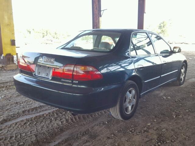 1HGCG1650YA010231 - 2000 HONDA ACCORD EX GREEN photo 4