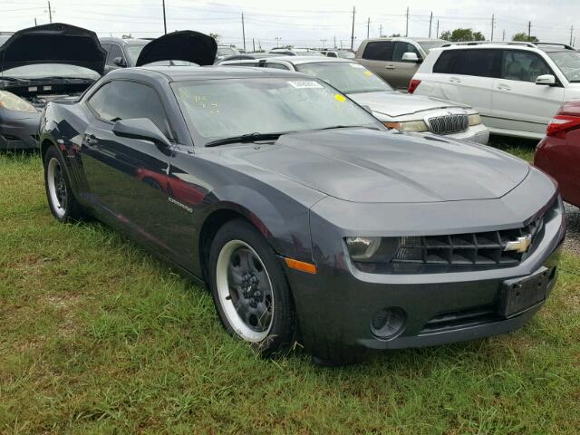 2G1FA1E35D9189040 - 2013 CHEVROLET CAMARO GRAY photo 1