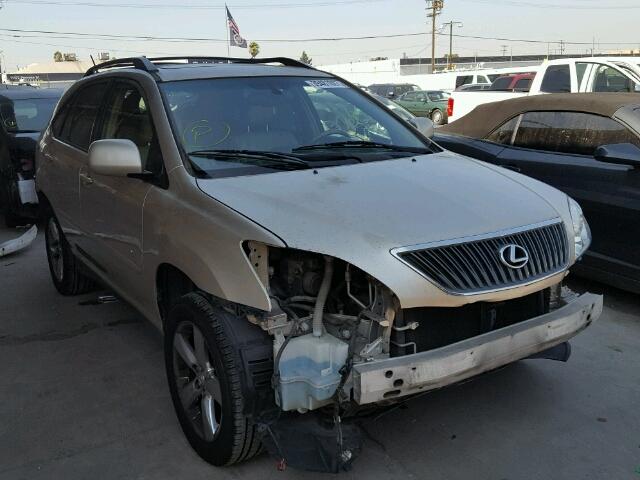 JTJGA31U740008257 - 2004 LEXUS RX 330 GOLD photo 1