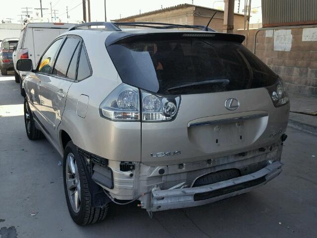 JTJGA31U740008257 - 2004 LEXUS RX 330 GOLD photo 3