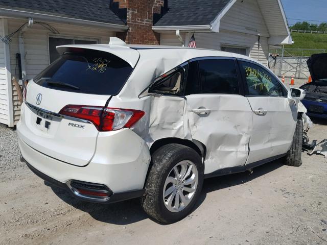 5J8TB3H3XGL006454 - 2016 ACURA RDX BASE WHITE photo 4