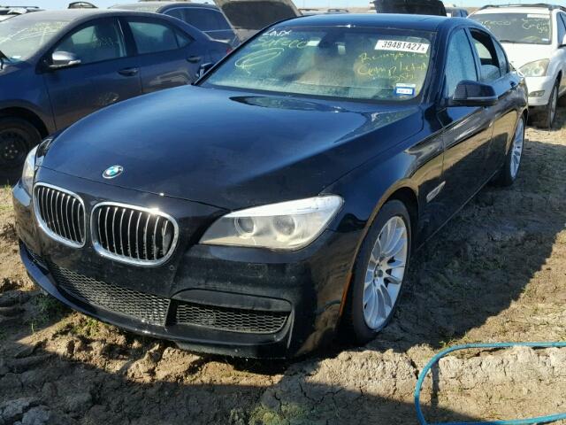 WBAYA6C5XED144145 - 2014 BMW 740 I BLACK photo 2