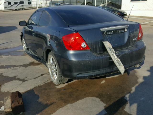 JTKDE177X70181364 - 2007 TOYOTA SCION TC 石墨色 照片 3