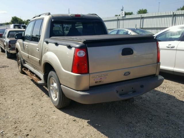 1FMZU77E71UA74706 - 2001 FORD EXPLORER S MAROON photo 3