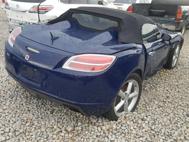 1G8MN35B39Y107132 - 2009 SATURN SKY BLUE photo 4