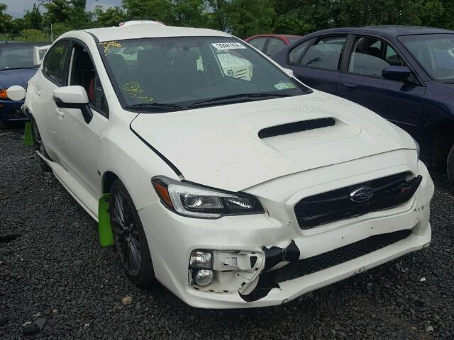 JF1VA2M69H9835668 - 2017 SUBARU WRX STI WHITE photo 1