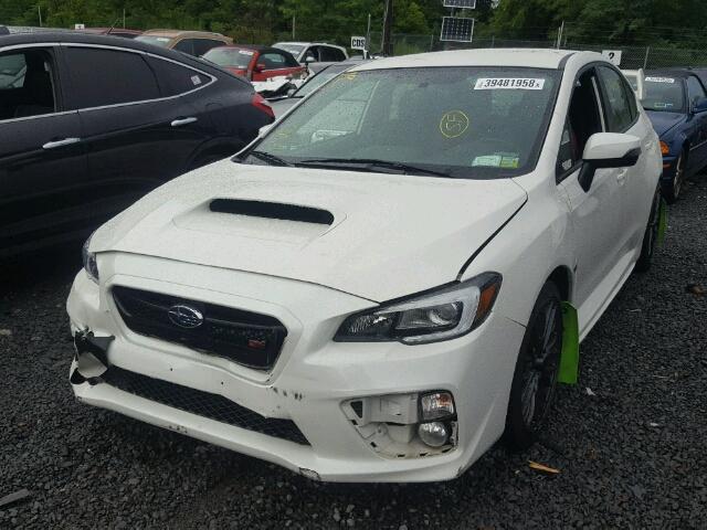 JF1VA2M69H9835668 - 2017 SUBARU WRX STI WHITE photo 2