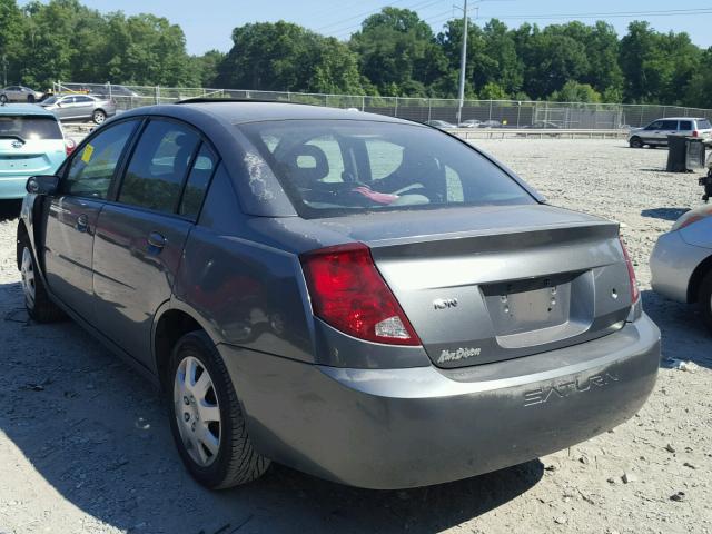 1G8AJ52F15Z139437 - 2005 SATURN ION LEVEL GRAY photo 3