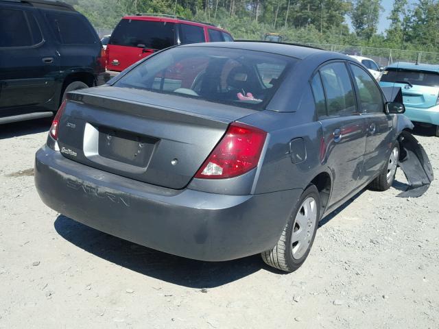 1G8AJ52F15Z139437 - 2005 SATURN ION LEVEL GRAY photo 4
