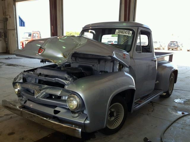 F10R3R24814 - 1953 FORD F100 SILVER photo 2