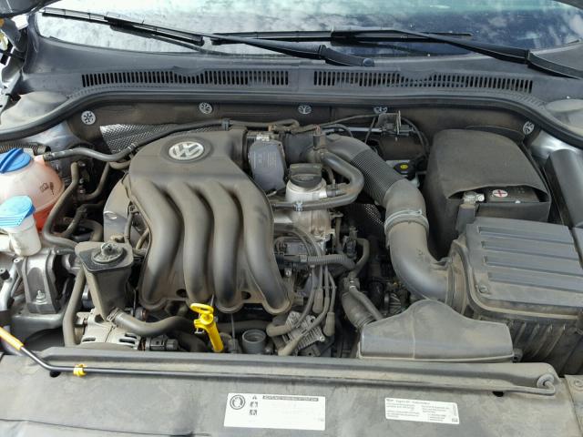 3VW2K7AJ0EM258121 - 2014 VOLKSWAGEN JETTA BASE 银色 照片 7