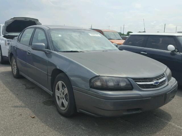 2G1WF52E749146852 - 2004 CHEVROLET IMPALA ნაცრისფერი ფოტო 1