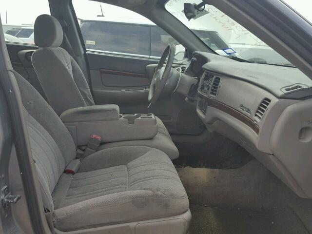 2G1WF52E749146852 - 2004 CHEVROLET IMPALA ნაცრისფერი ფოტო 5