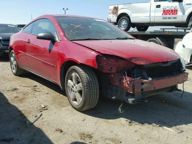 1G2ZH158264164294 - 2006 PONTIAC G6 RED photo 1