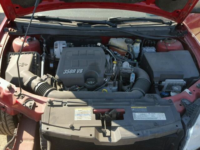 1G2ZH158264164294 - 2006 PONTIAC G6 RED photo 7