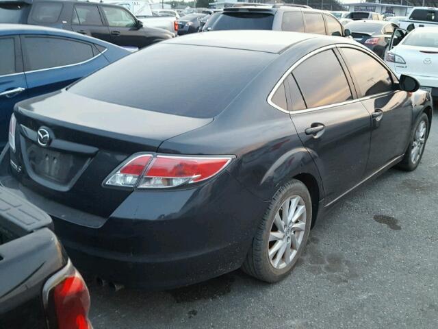 1YVHZ8DH0C5M35125 - 2012 MAZDA 6 I GRAY photo 4