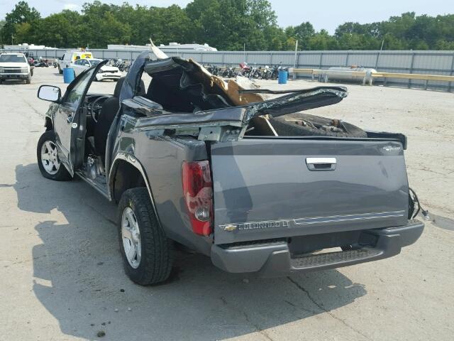 1GCCS139198156120 - 2009 CHEVROLET COLORADO GRAY photo 3