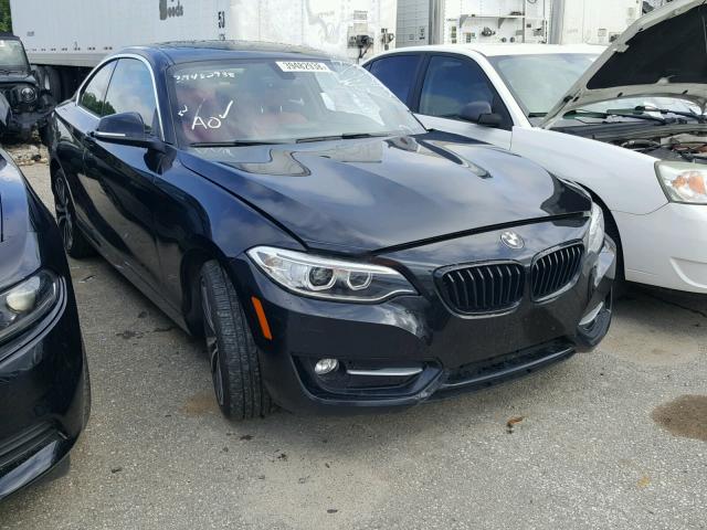 WBA2H9C30HV642676 - 2017 BMW 230XI BLACK photo 1