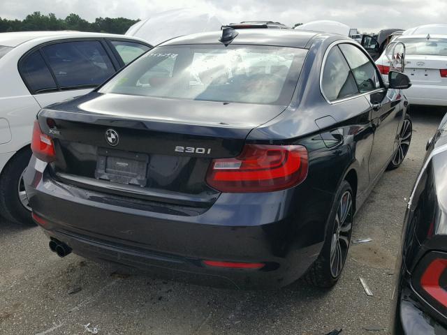 WBA2H9C30HV642676 - 2017 BMW 230XI BLACK photo 4