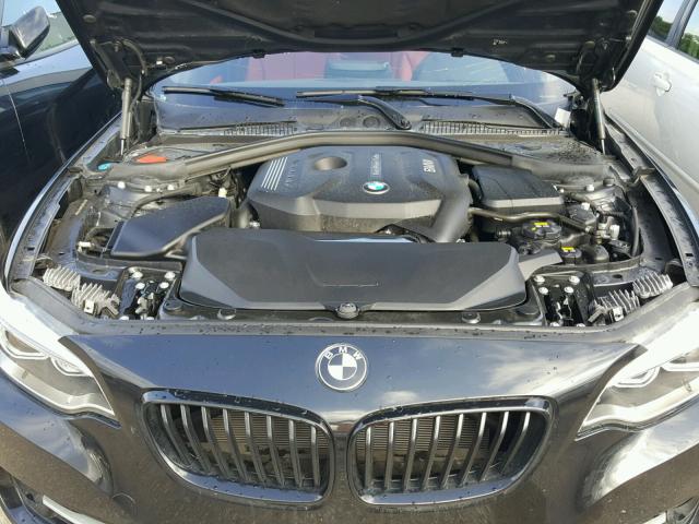 WBA2H9C30HV642676 - 2017 BMW 230XI BLACK photo 7