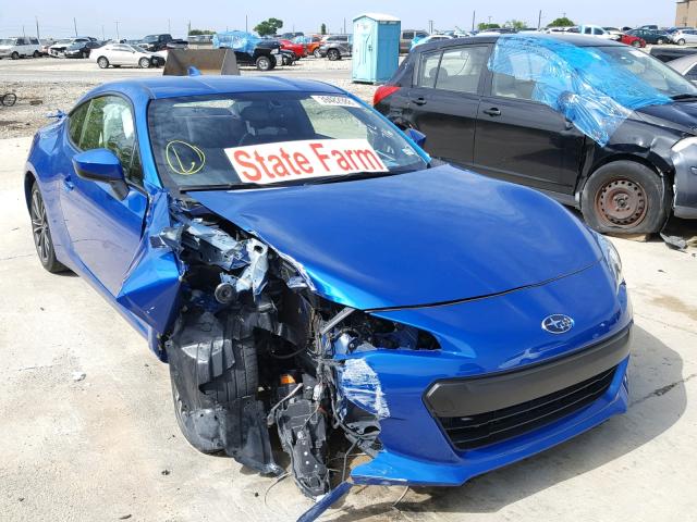 JF1ZCAC19F8604154 - 2015 SUBARU BRZ 2.0 LI BLUE photo 1