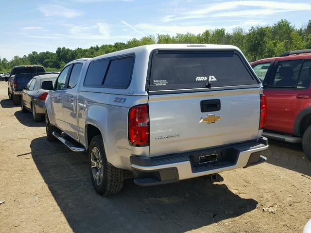 1GCGTDE32G1371259 - 2016 CHEVROLET COLORADO Z SILVER photo 3