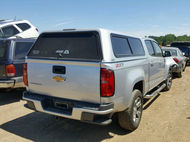 1GCGTDE32G1371259 - 2016 CHEVROLET COLORADO Z SILVER photo 4