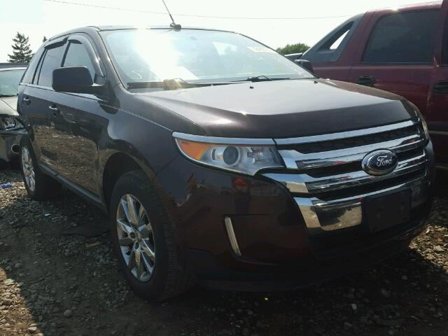 2FMDK4KC3BBA84838 - 2011 FORD EDGE LIMIT BURGUNDY photo 1