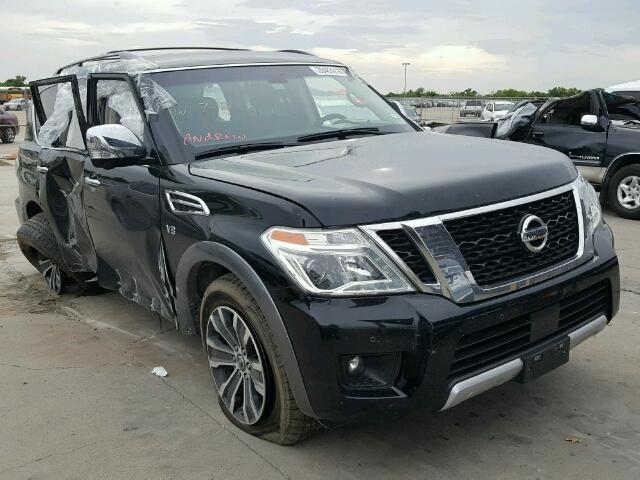 JN8AY2ND6H9006871 - 2017 NISSAN ARMADA SV BLACK photo 1