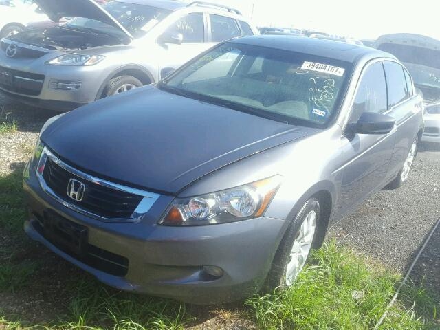 1HGCP3F81AA023677 - 2010 HONDA ACCORD EX- GRAY photo 2