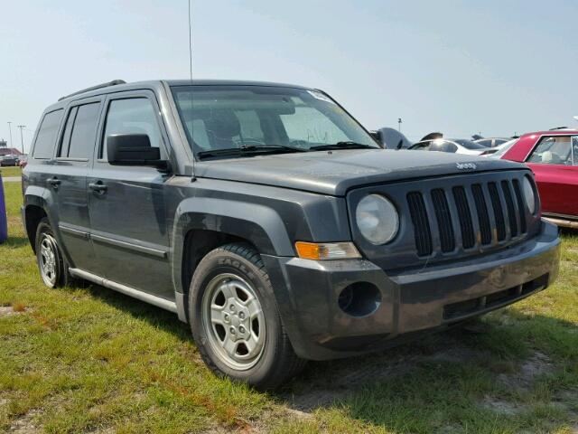 1J4NT2GB0AD659054 - 2010 JEEP PATRIOT SP GRAY photo 1