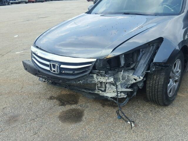 1HGCP2F68BA003999 - 2011 HONDA ACCORD SE GRAY photo 9