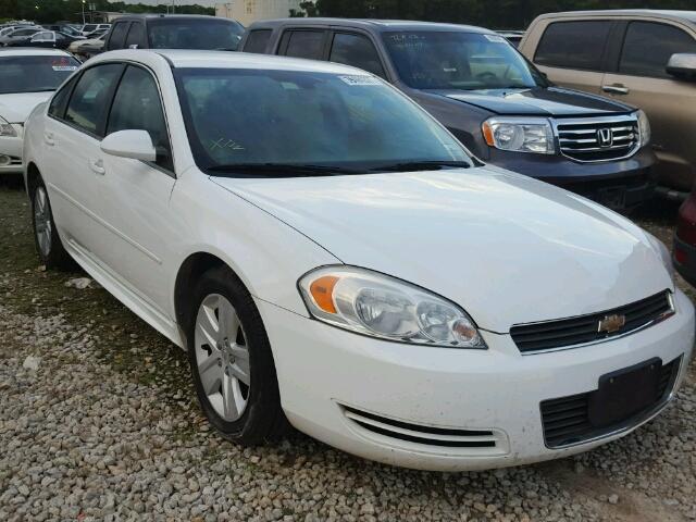 2G1WF5EK5B1159046 - 2011 CHEVROLET IMPALA LS WHITE photo 1