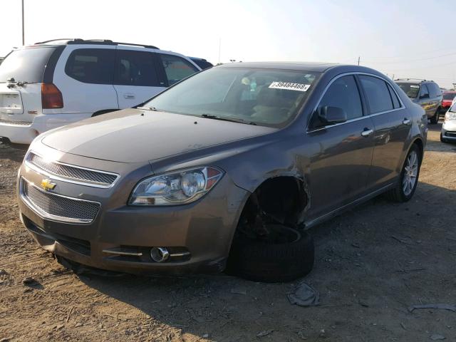 1G1ZE5E77BF174202 - 2011 CHEVROLET MALIBU LTZ 灰色 照片 2