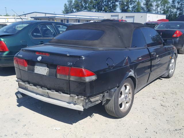 YS3DD78N2X7003863 - 1999 SAAB 9-3 S BLACK photo 4