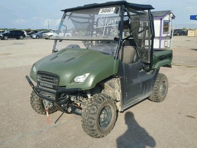 3H1VE0191AD000748 - 2010 HONDA MUV700 GREEN photo 2