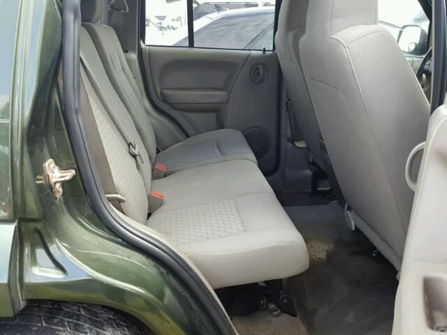 1J4GK48K56W259718 - 2006 JEEP LIBERTY SP GREEN photo 6